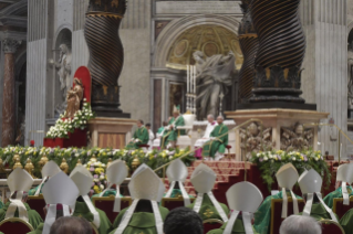 12-XXX Domingo del Tiempo Ordinario: Santa Misa de clausura del Sínodo de los Obispos