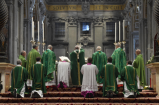 24-XXX Domingo del Tiempo Ordinario: Santa Misa de clausura del Sínodo de los Obispos
