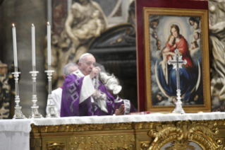 1-Celebración eucarística con el rito zaireño presidida por el Santo Padre Francisco con ocasión del 25 aniversario de la Capellanía católica congoleña de Roma