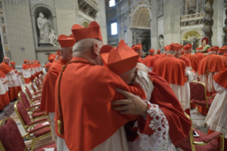 22-Consistoire ordinaire public pour la création de nouveaux Cardinaux