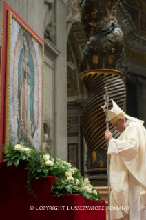 3-Eucharist Celebration on the Feast of Our Lady of Guadalupe (12 December 2014)