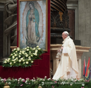 1-Beata Vergine Maria di Guadalupe - Santa Messa