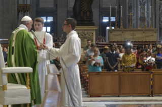 1-Celebrazione Eucaristica in occasione dell'anniversario della visita a Lampedusa