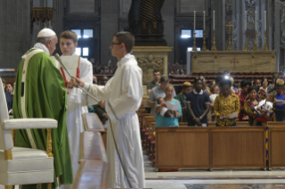 1-Eucharistic celebration presided at by Pope Francis on the anniversary of his visit to Lampedusa