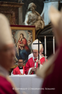 3-Santa Missa em sufrágio dos Cardeais e Bispos falecidos durante o ano