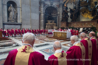11-Papal Mass in commemoration of the Cardinals and Bishops deceased during the course of this past year