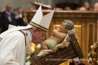 2-عظة قداسة البابا فرنسيس قداس ليلة عيد الميلاد - 24 ديسمبر / كانون الأول 2014