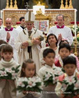 7-عظة قداسة البابا فرنسيس قداس ليلة عيد الميلاد - 24 ديسمبر / كانون الأول 2014