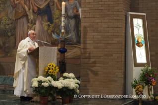 11-Celebrazione Eucaristica al Pontificio Collegio Americano del Nord