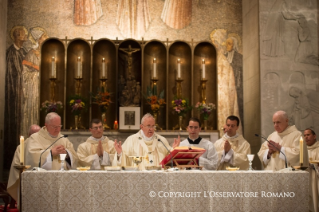 15-Celebración Eucarística en el Pontificio Colegio Americano del Norte
