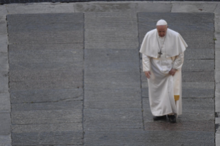 2-Moment of prayer and “Urbi et Orbi” Blessing presided over by Pope Francis   