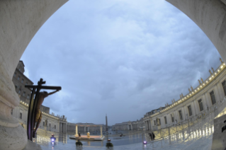 3-Moment of prayer and “Urbi et Orbi” Blessing presided over by Pope Francis  