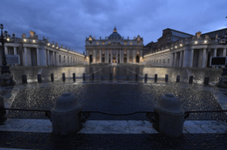 14-Moment of prayer and “Urbi et Orbi” Blessing presided over by Pope Francis  