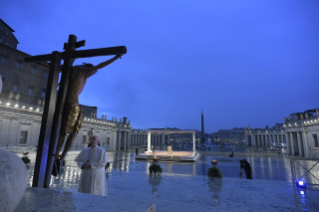 15-Moment of prayer and “Urbi et Orbi” Blessing presided over by Pope Francis  