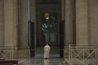 21-Momento extraordinário de oração presidido pelo Papa Francisco