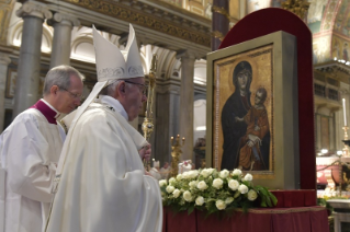 7-Santa Missa na Festa da Trasladação do ícone mariano da "Salus Populi Romani"