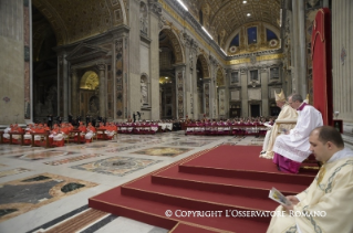 7-Celebración de las primeras Vísperas y <i>Te Deum </i> de acción de gracias