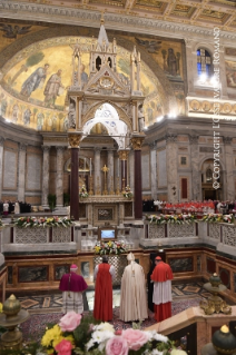 17-Celebración de las segundas vísperas de la solemnidad de la Conversión de san Pablo apóstol 