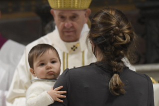 12-Feast of the Baptism of the Lord - Holy Mass and baptism of infants