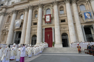 1-XXVIII domenica del Tempo Ordinario – Santa Messa e Canonizzazione