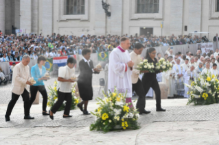 8-XXVIIIe dimanche du temps ordinaire - Sainte Messe et Canonisation