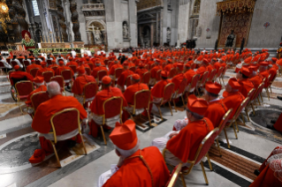1-Ordinary Public Consistory for the creation of new Cardinals and for the vote on some Causes of Canonization
