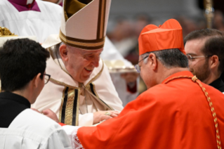 12-Consistório Ordinário Público para a criação de novos Cardeais e para o voto de algumas Causas de Canonização 