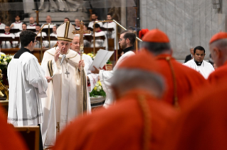 21-Consistório Ordinário Público para a criação de novos Cardeais e para o voto de algumas Causas de Canonização 