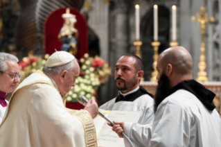 2-Solemnity of Mary, Mother of God - First Vespers and Te Deum in thanksgiving for the past year