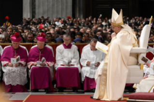 23-Solemnity of Mary, Mother of God - First Vespers and Te Deum in thanksgiving for the past year