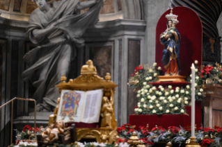 22-Solemnity of Mary, Mother of God - First Vespers and Te Deum in thanksgiving for the past year
