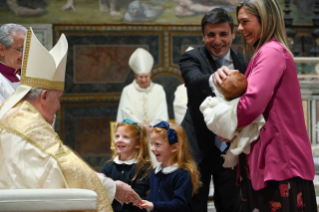 3-Feast of the Baptism of the Lord - Holy Mass and baptism of infants