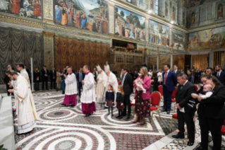 2-Baptême du Seigneur – Messe et baptême de quelques enfants