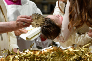 17-Feast of the Baptism of the Lord - Holy Mass and baptism of infants