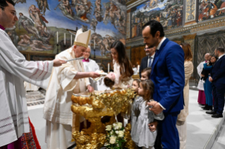 20-Fiesta del Bautismo del Señor - Santa Misa y bautismo de algunos niños