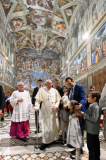 29-Baptême du Seigneur – Messe et baptême de quelques enfants