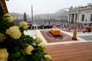 10-Misa exequial por el Sumo Pontífice Emérito Benedicto XVI 