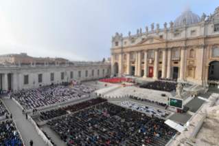 12-Totenmesse für den emeritierten Papst Benedikt XVI.