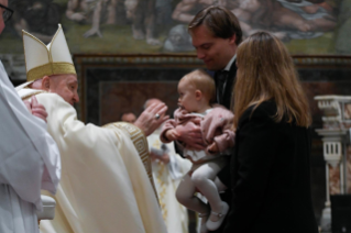 1-Feast of the Baptism of the Lord - Holy Mass and baptism of infants