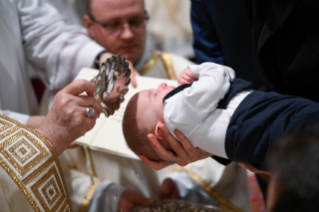 15-Baptême du Seigneur - Messe et baptême de quelques enfants