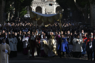 25-Santissimo Corpo e Sangue di Cristo – Santa Messa, Processione e Benedizione Eucaristica