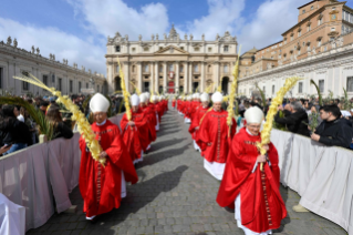 6-Dimanche des Rameaux : Passion du Seigneur - Commémoration de l'entrée du Seigneur à Jérusalem et Messe