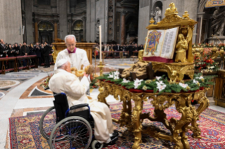 13-Erste Vesper zum Hochfest der Gottesmutter Maria und "Te Deum" zum Jahresschluss