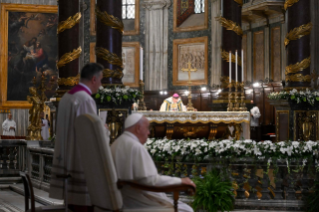 3-Celebración de las vísperas con motivo del aniversario de la Dedicación de la Basílica Papal de Santa María la Mayor y de la Solemnidad de Nuestra Señora de las Nieves 