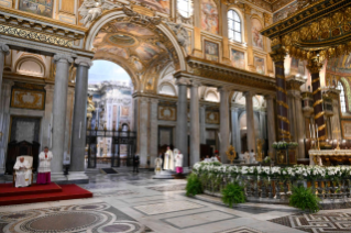6-Celebración de las vísperas con motivo del aniversario de la Dedicación de la Basílica Papal de Santa María la Mayor y de la Solemnidad de Nuestra Señora de las Nieves 