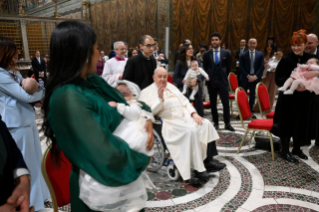 2-Feast of the Baptism of the Lord – Holy Mass and administration of the Sacrament of Baptism to some new-born Babies