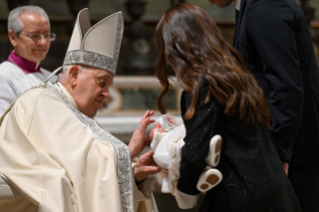 4-Feast of the Baptism of the Lord – Holy Mass and administration of the Sacrament of Baptism to some new-born Babies