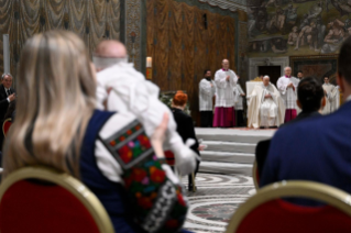 12-Feast of the Baptism of the Lord – Holy Mass and administration of the Sacrament of Baptism to some new-born Babies