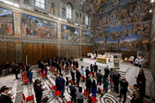 25-Feast of the Baptism of the Lord – Holy Mass and administration of the Sacrament of Baptism to some new-born Babies