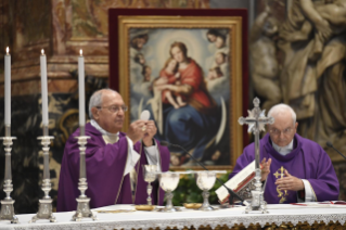 3-Esequie del Signor Cardinale Albert Vanhoye, S.I., del Titolo di Santa Maria della Mercede e Sant’Adriano a Villa Albani